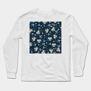 Flower pattern Long Sleeve T-Shirt